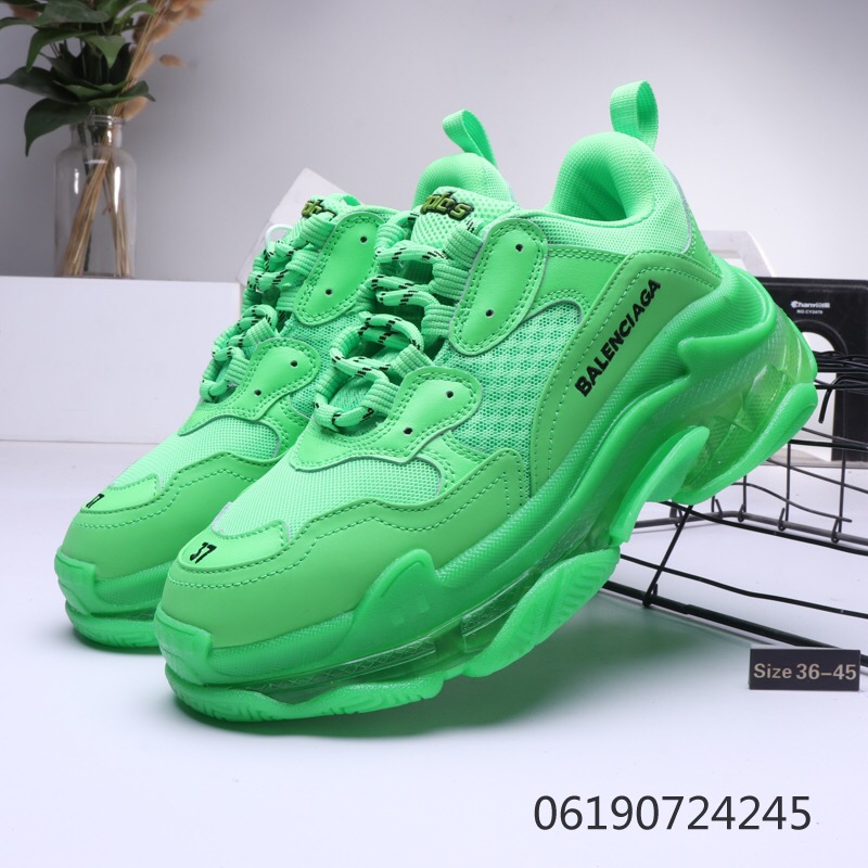 Triple S Clear Sole Pure green